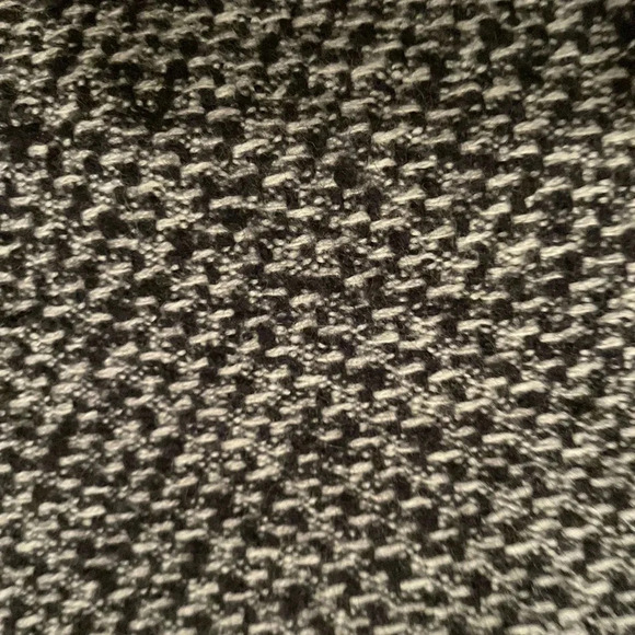 Lafayette 148 New York Grey/black white tweed suit pencil skirt Sz 4 zip jacket - Picture 7 of 10